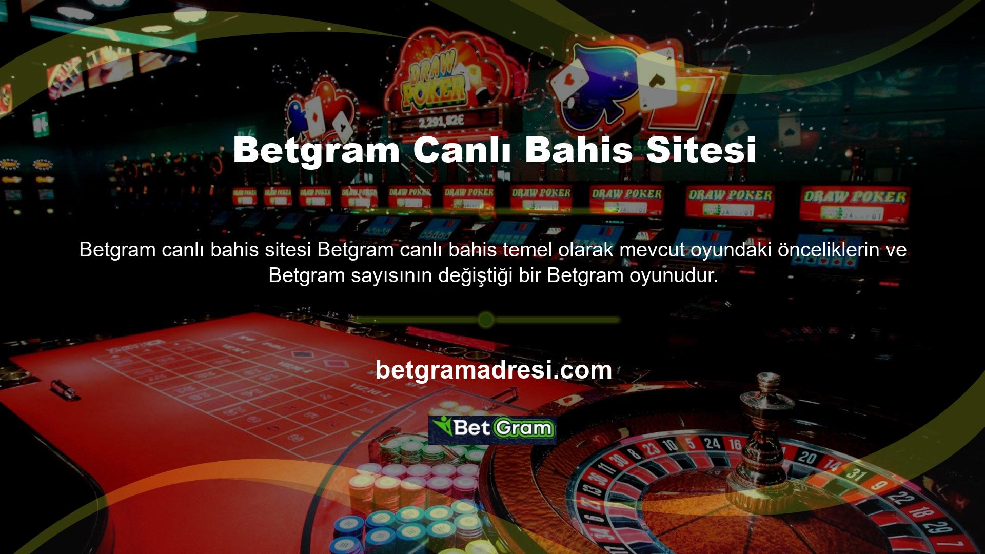 Bu Betgram oyunları muhtemelen Betgram bahisçileri arasında en popüler olanlardan biridir