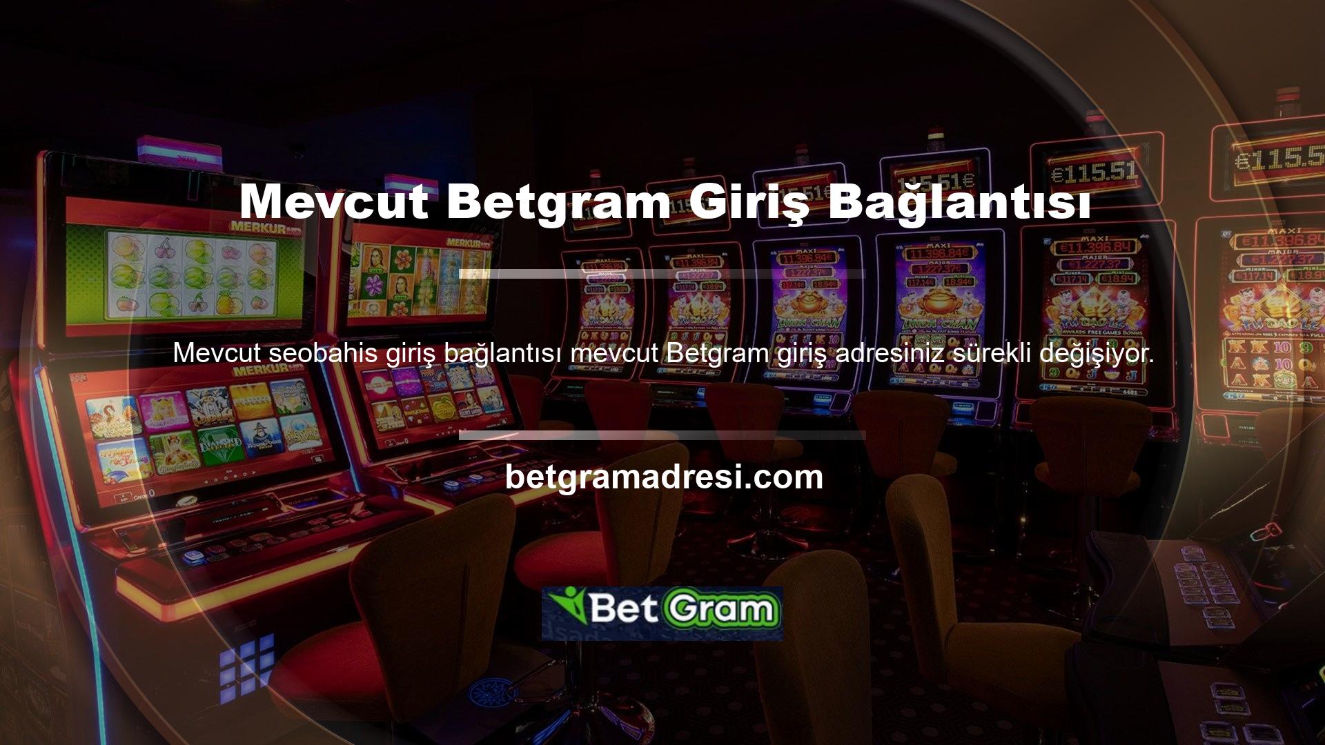 Örneğin, Betgram web sitesi adresi Betgram olarak güncellenecektir