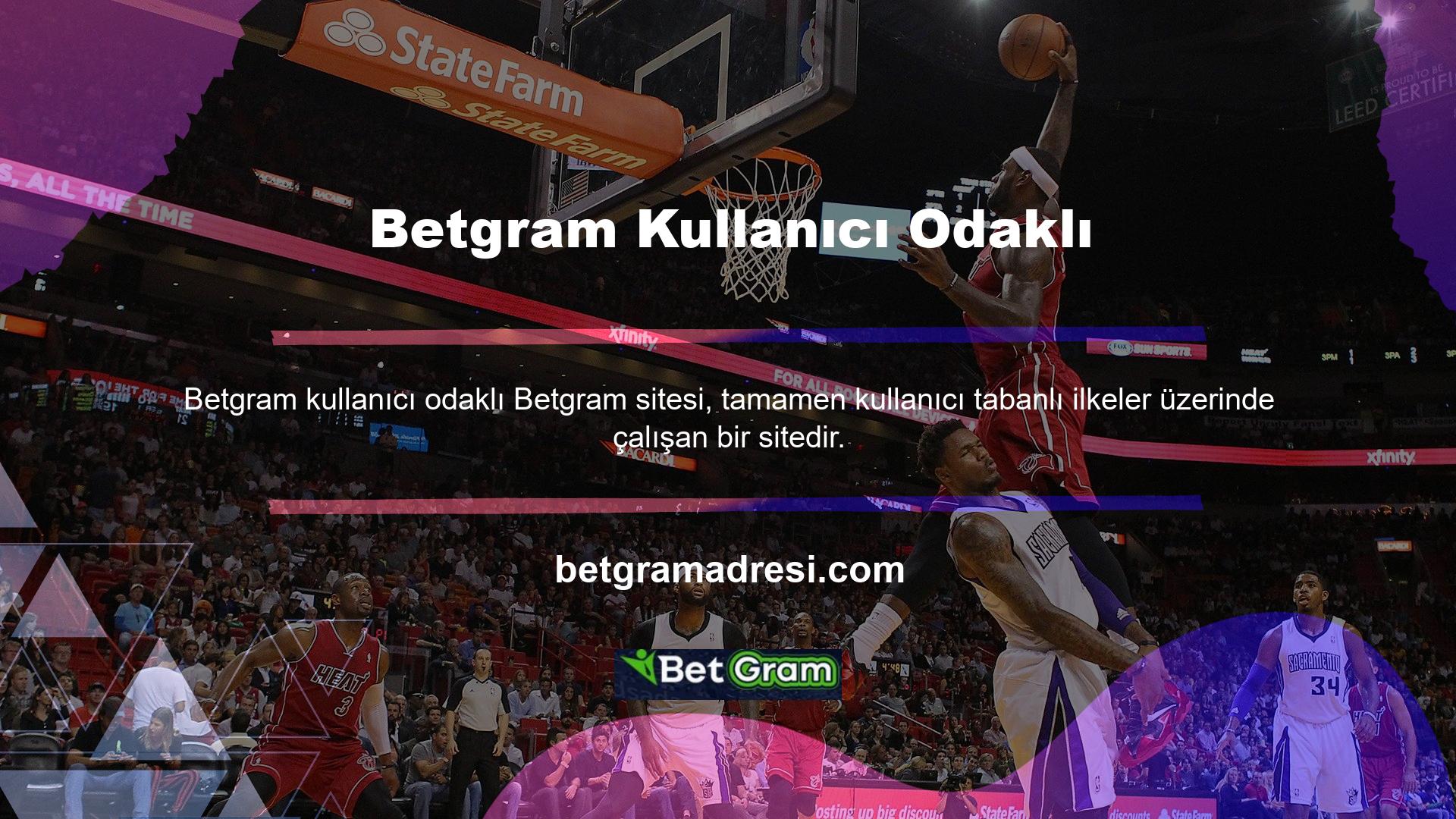 Betgram spor bahisleri, casino oyunları ve web sitesinde listelenen diğer şeyler sunan bir web sitesidir